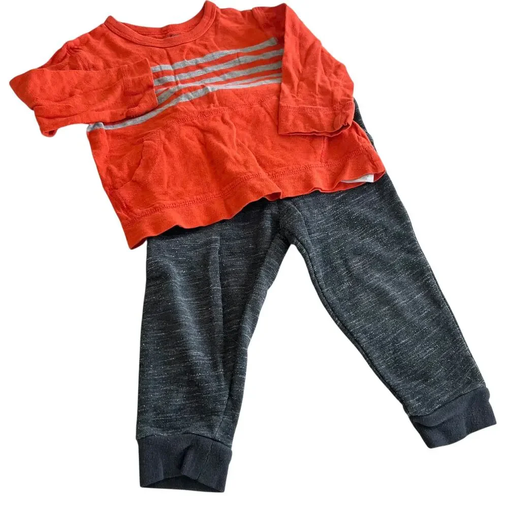 Boys Fall Winter Tops Bottoms Mix and Match Outfits Bundle Size 18-24 months